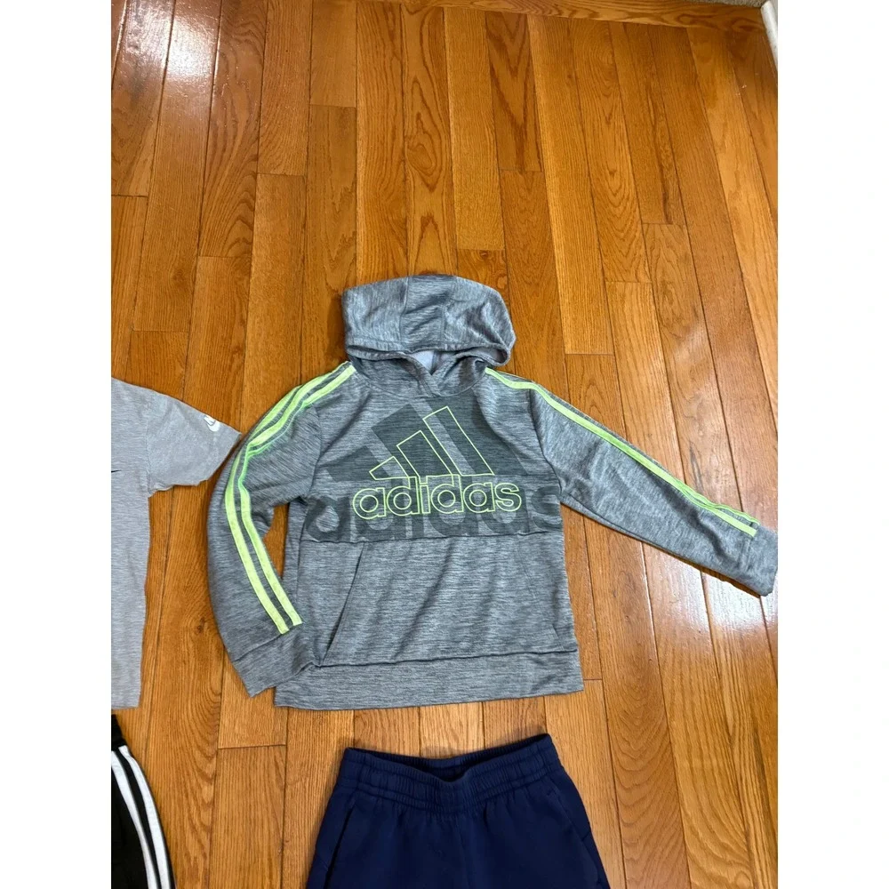 Nike gray adidas